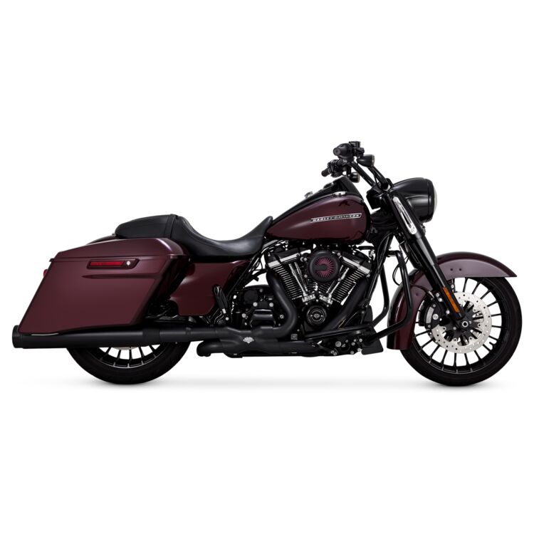 Vance & Hines 4 1/2" Torquer 450 Slip-On Mufflers For Harley - Image 2
