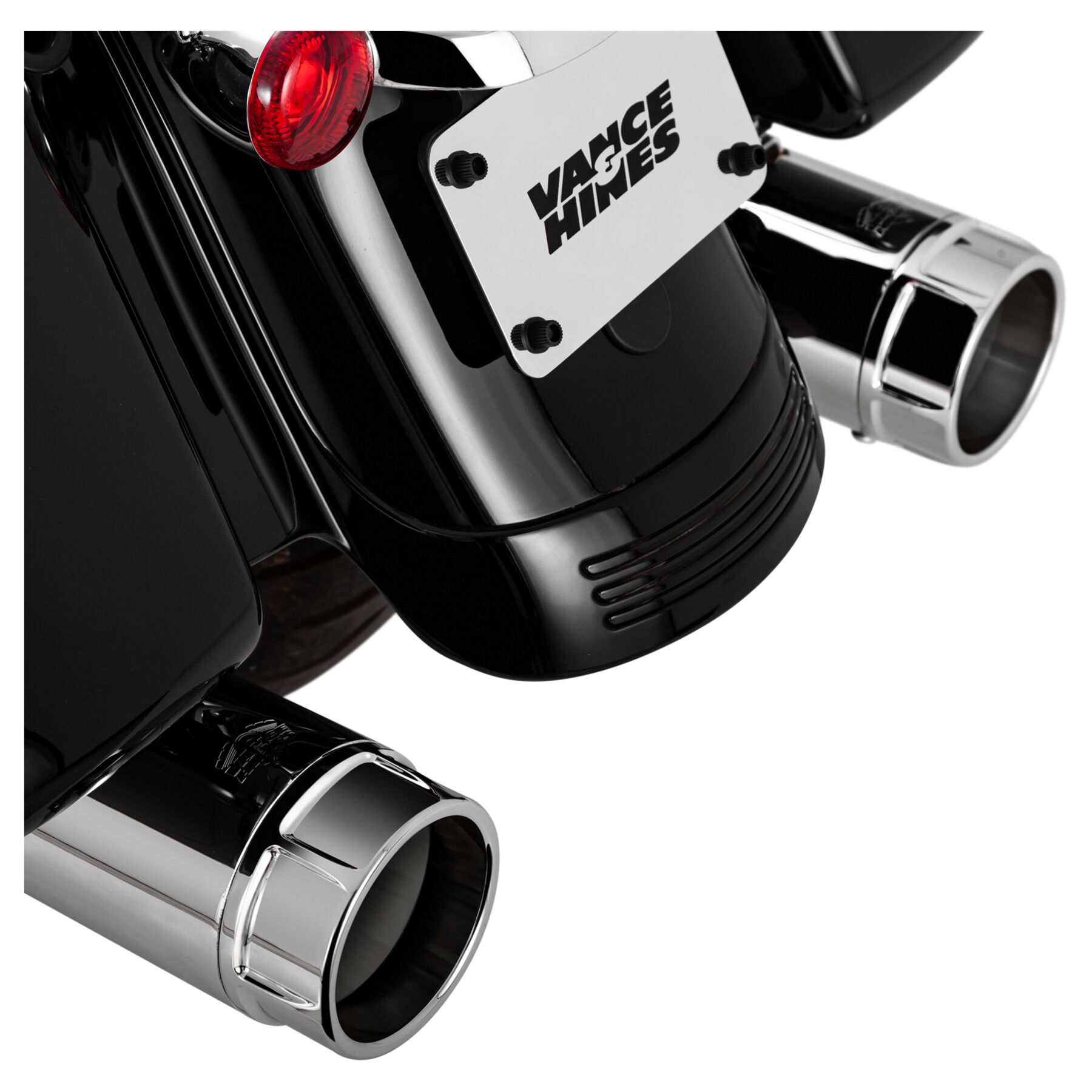 Vance & Hines 4 1/2" Torquer 450 Slip-On Mufflers For Harley - Image 8