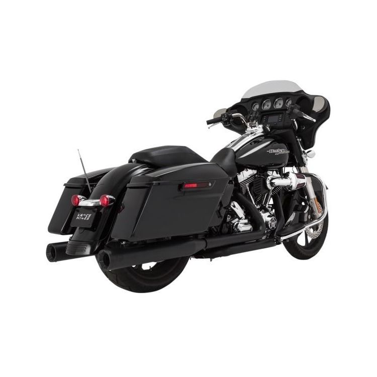 Vance & Hines 4" Eliminator Slip-On Mufflers For Harley Touring - Image 2