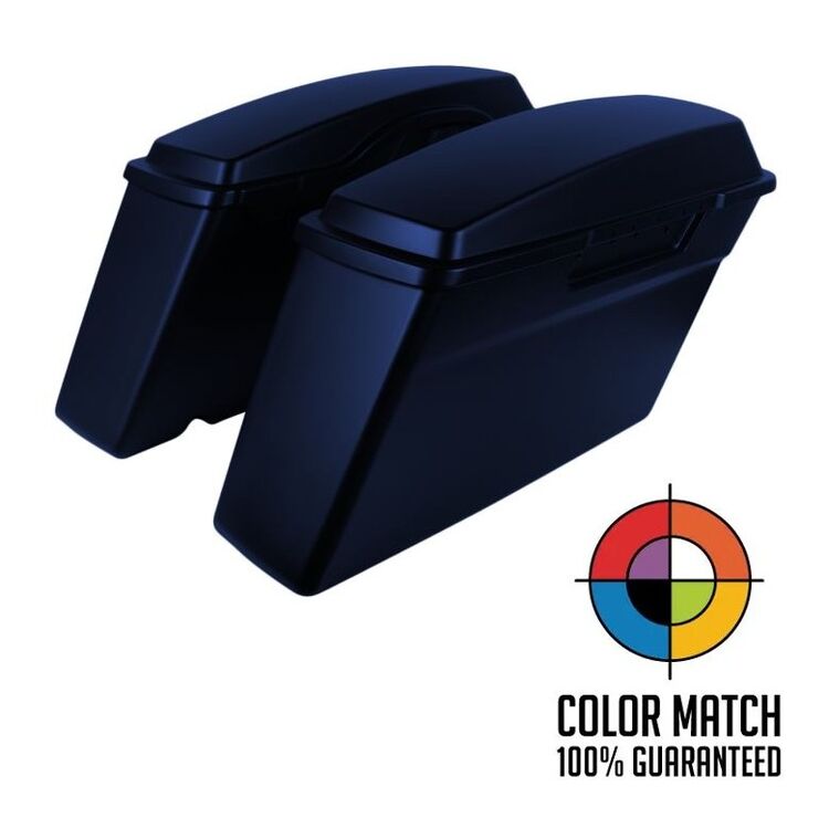 HogWorkz OE Color Matched Standard Saddlebags For Harley Touring 1994-2013 - Image 6
