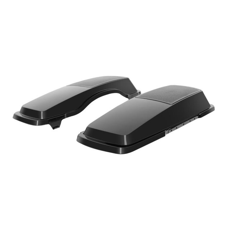 HogWorkz OE Color Matched Saddlebag Speaker Lids For Harley Touring 1994-2013 - Image 2