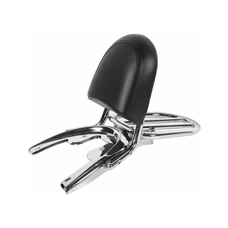 HogWorkz Sissy Bar With Backrest And Luggage Rack For Harley V-Rod 2002-2006 - Image 4