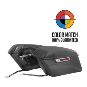 HogWorkz OE Color Matched Standard Saddlebag Conversion Kit For Harley Softail 1986-2017