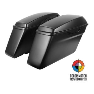 HogWorkz OE Color Matched Standard Saddlebags For Harley Touring 2014-2025