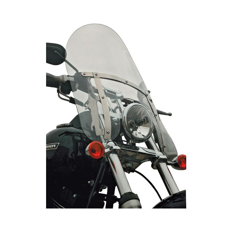 Klock Werks Billboard Flare Windshield For Harley Sportster / Dyna 1988-2022