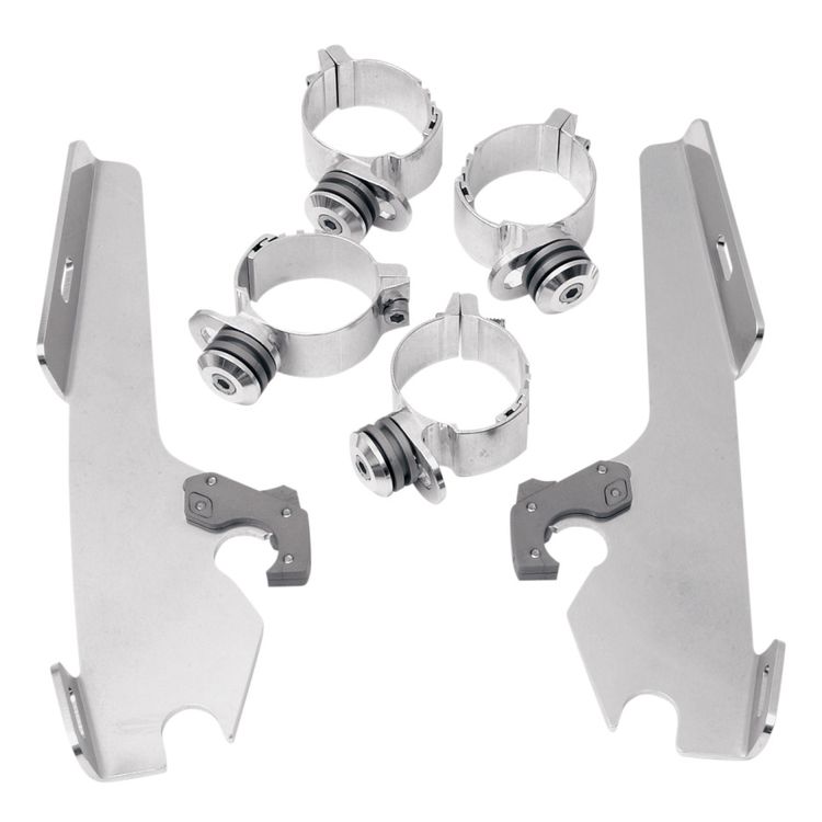 Memphis Shades Fats / Slim / Batwing Trigger-Lock Mount Kit For Harley Dyna / Softail 2006-2017 - Image 2