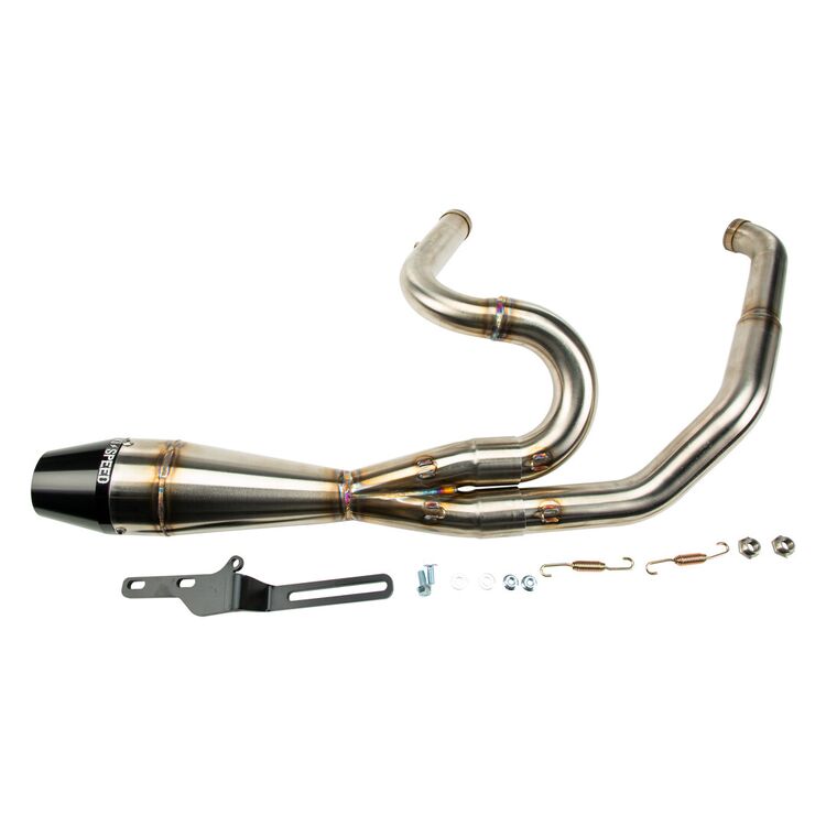 Sawicki Speed Shop 2-Into-1 Shorty Exhaust For Harley Touring 2007-2016 - Image 3
