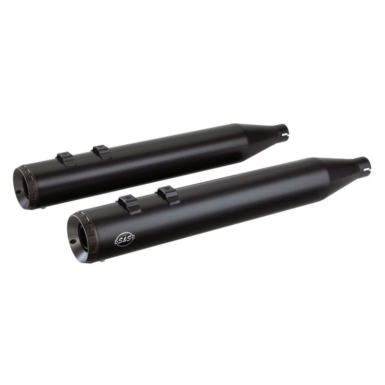 S&S Cycle Grand National Slip-On Muffler For Harley Touring 2017-2026