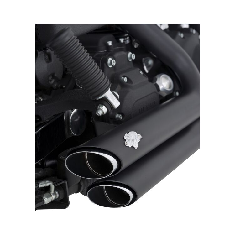 Vance & Hines PCX Shortshots Staggered Exhaust For Harley Dyna 2006-2011 - Image 3