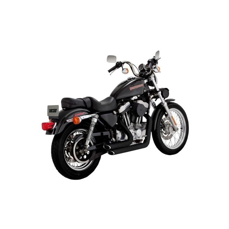 Vance & Hines Shortshots Staggered Exhaust For Harley Sportster 1999-2003