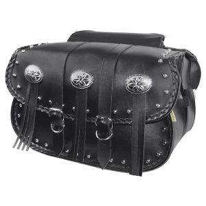 Willie & Max Warrior Throw-Over Straight Saddlebags