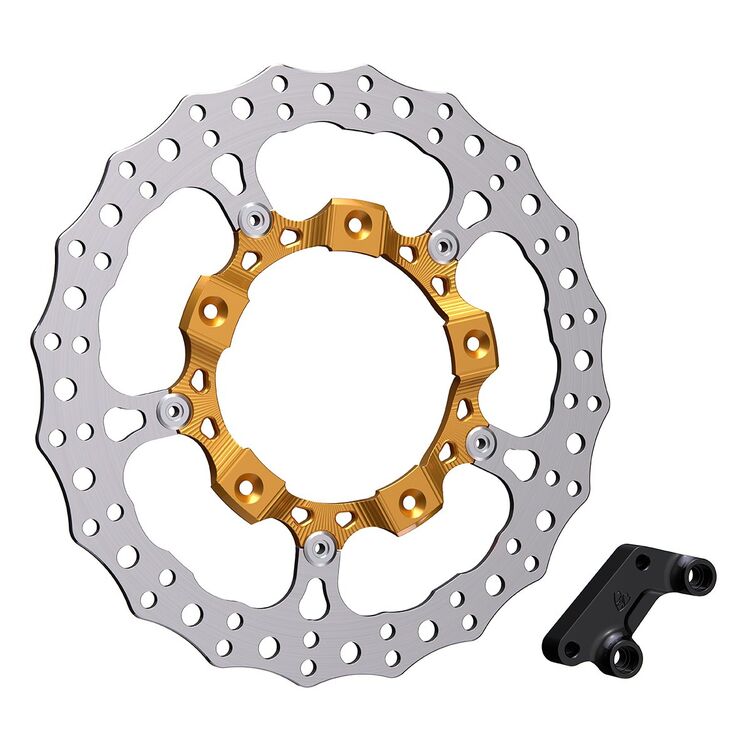 Arlen Ness 14" Full-Floating Big Billet Brake Rotor For Harley Touring 2014-2025