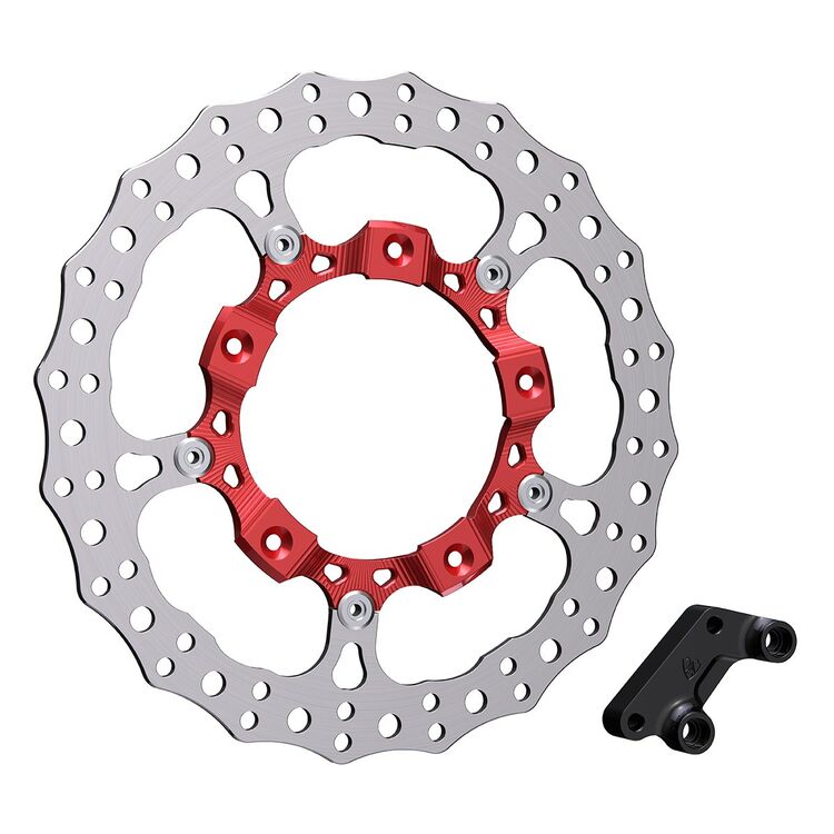 Arlen Ness 14" Full-Floating Big Billet Brake Rotor For Harley Touring 2014-2025 - Image 4