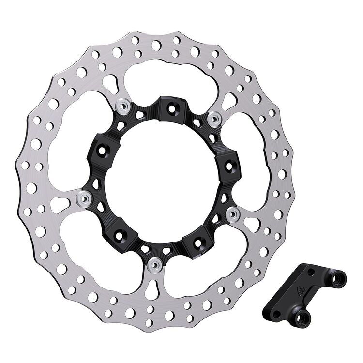 Arlen Ness 14" Full-Floating Big Billet Brake Rotor For Harley Touring 2014-2025 - Image 2