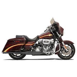 Bassani Road Rage 2-Into-1 Exhaust For Harley Touring 2010-2016