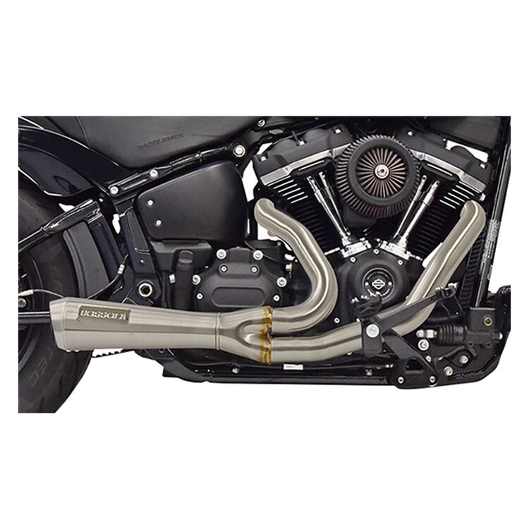 Bassani Ripper Road Rage 2-Into-1 Exhaust System For Harley Softail 2018-2024