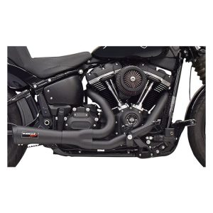 Bassani Ripper Road Rage 2-Into-1 Exhaust System For Harley Softail 2018-2024