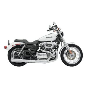 Bassani Road Rage 2-Into-1 Exhaust For Harley Sportster 2004-2013