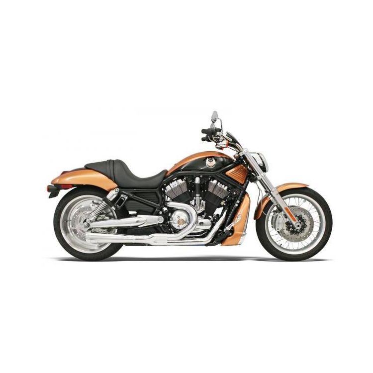 Bassani Road Rage 2-Into-1 Exhaust For Harley V-Rod 2007-2017