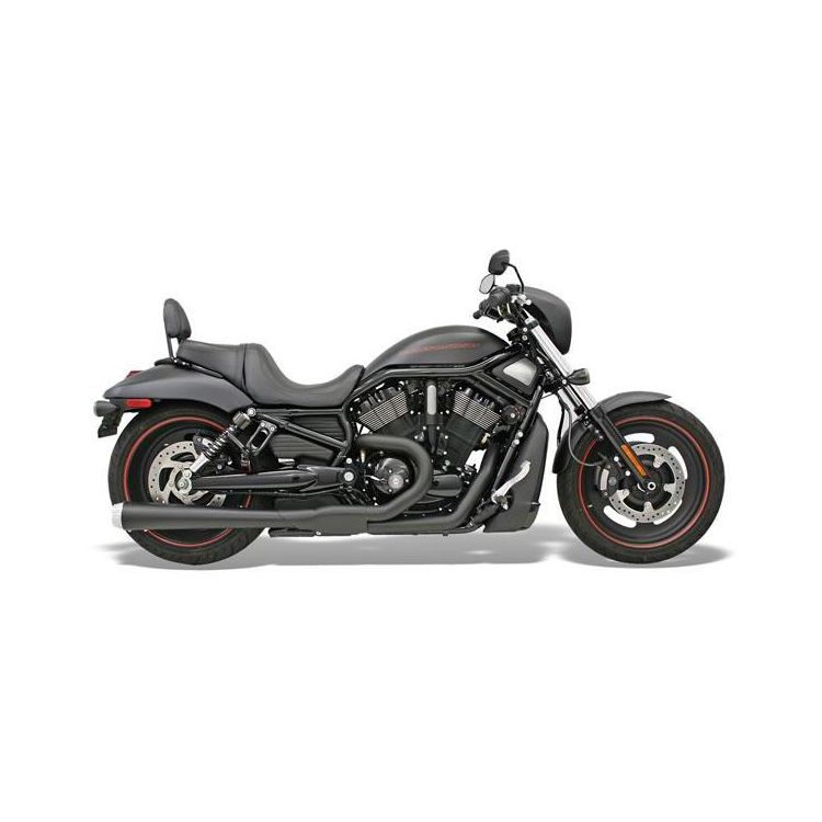 Bassani Road Rage 2-Into-1 Exhaust For Harley V-Rod 2007-2017