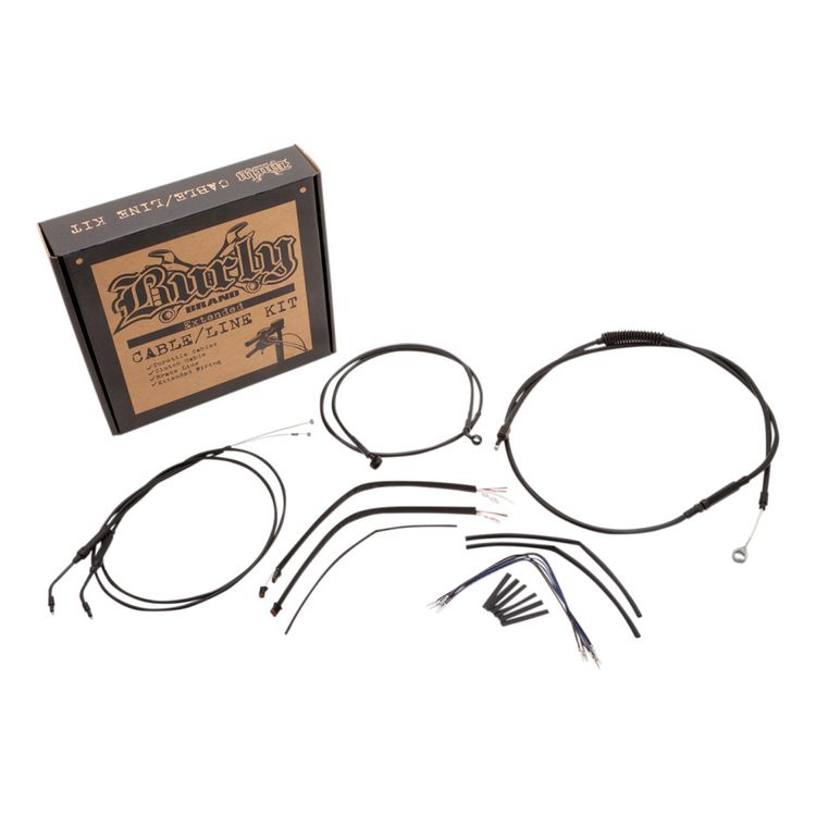 Burly Handlebar Cable Installation Kit For Harley Sportster 2014-2022