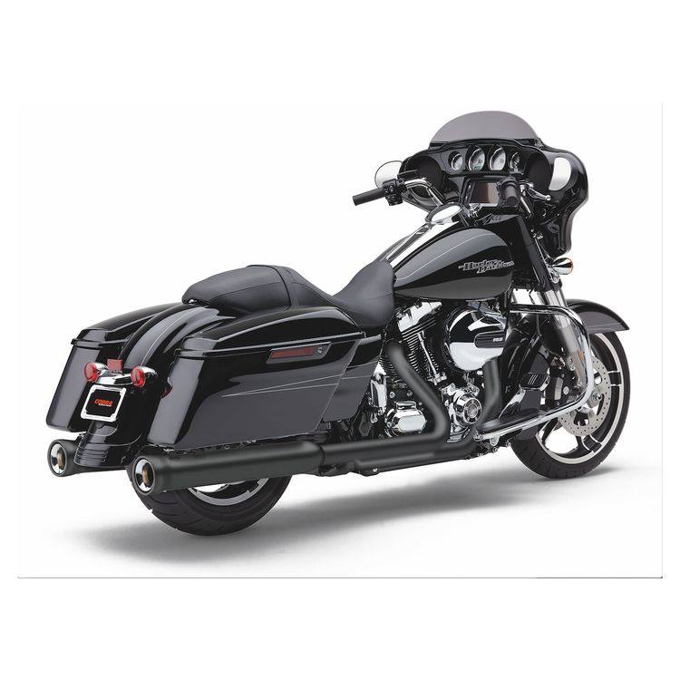 Cobra 4" NH Slip-On Mufflers For Harley Touring