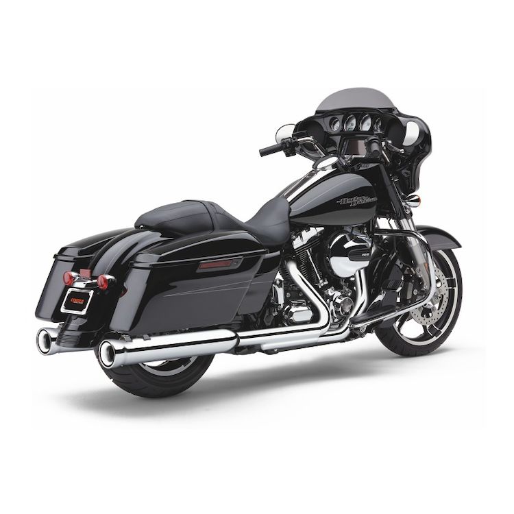 Cobra 4" NH Slip-On Mufflers For Harley Touring - Image 2