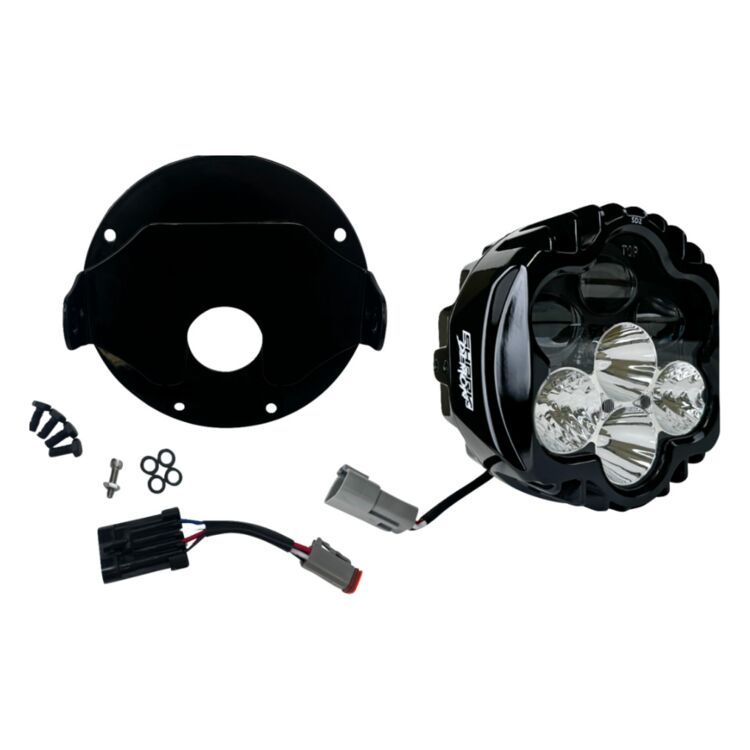 Custom Dynamics Shark Demon 2 Headlight For Harley Low Rider ST 2022-2026 - Image 2