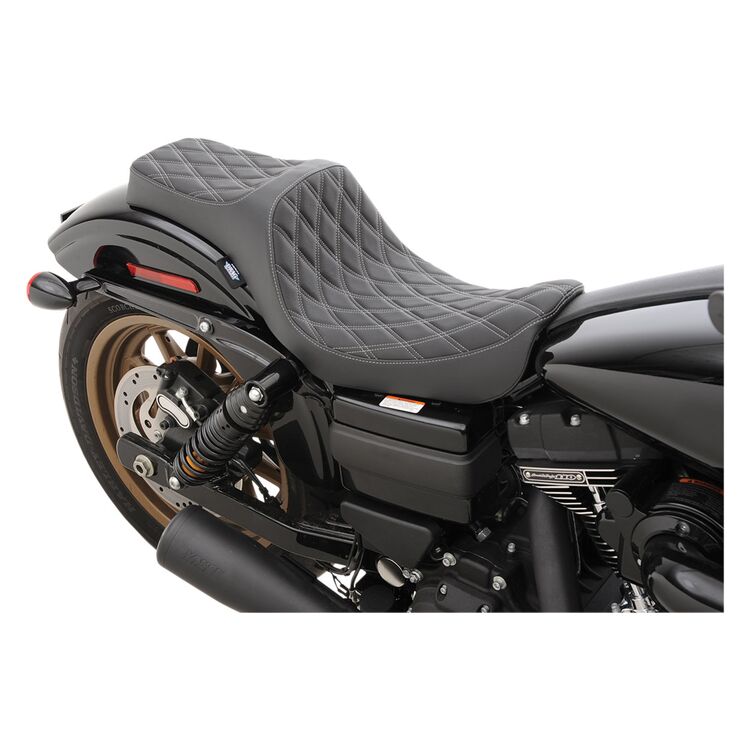 Drag Specialties Predator III Seat For Harley Dyna 2006-2017 - Image 4