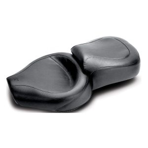 Mustang Wide Touring Smooth Seat For Harley Sportster 2004-2022