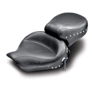 Mustang Wide Touring Smooth Seat For Harley Dyna 2006-2017