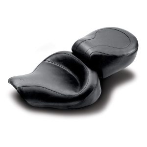 Mustang Wide Touring Smooth Seat For Harley Dyna 1996-2003