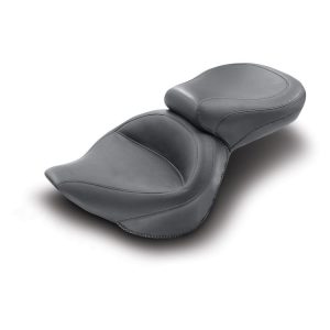 Mustang Wide Touring Smooth Seat For Harley Softail W/ 200mm Rear Tire 2006-2017