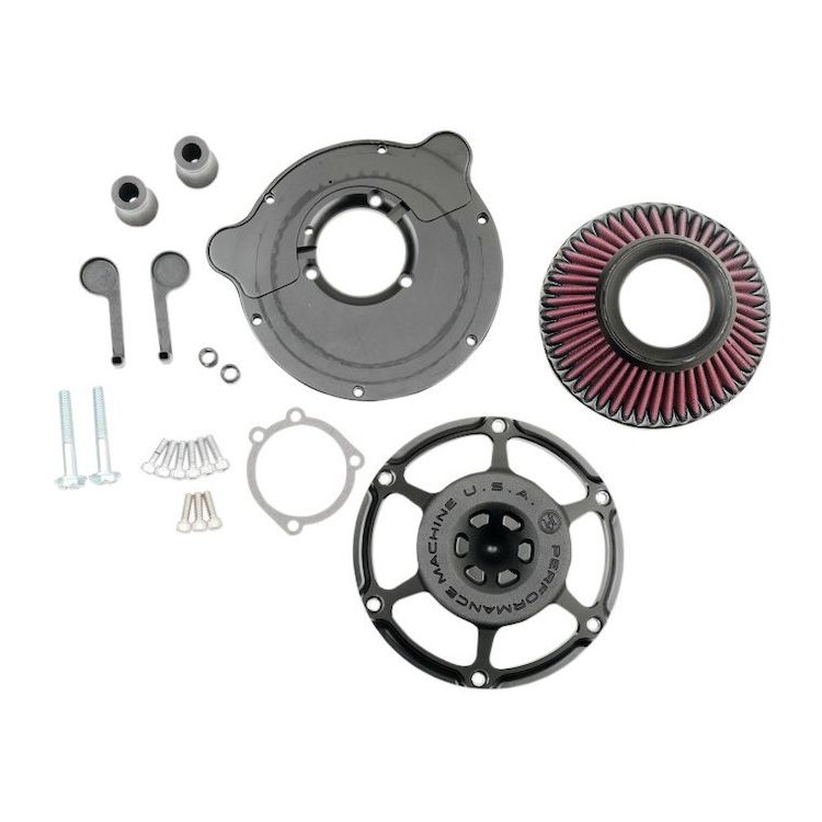 Performance Machine Max HP Air Cleaner Intake For Harley