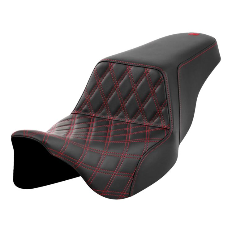 Saddlemen Step-Up LS Lattice Stitch Seat For Harley Touring 2008-2025 - Image 4