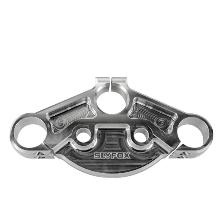 SlyFox Performance 49mm Upper Triple Clamp For Harley Touring