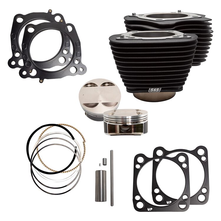 S&S Cycle 124" Big Bore Kit For Harley 107" Milwaukee-Eight 2017-2026