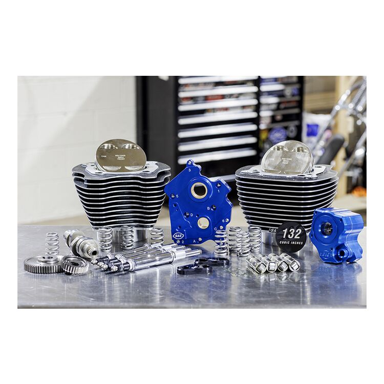 S&S Cycle 132" Power Pack For Twin Cooled Harley Touring 2017-2024