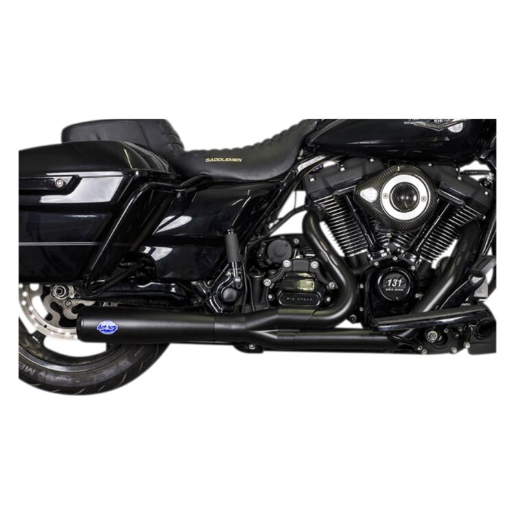 S&S Cycle Diamondback 2-1 Race Only Exhaust System For Harley Touring 2017-2025