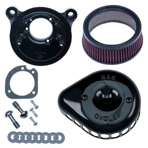 S&S Cycle Mini Teardrop Stealth Air Cleaner Kit For Harley EFI Sportster 2007-2022