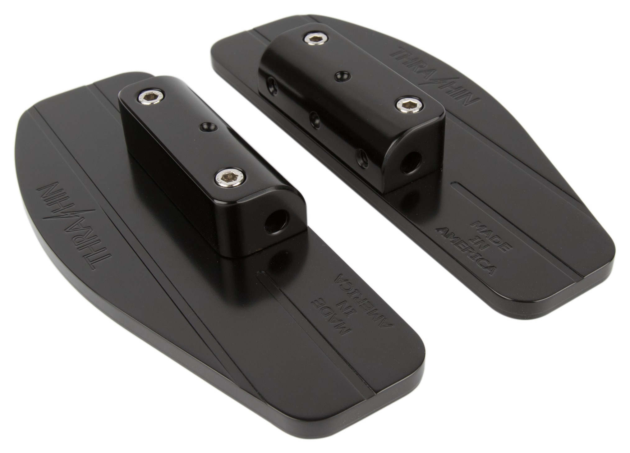 Thrashin Supply Bagger Passenger Floorboards For Harley Touring / Softail 1986-2026 - Image 5