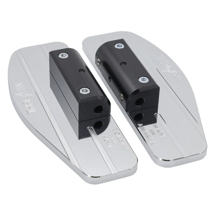 Thrashin Supply Bagger Passenger Floorboards For Harley Touring / Softail 1986-2026 - Image 4