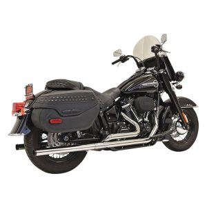 Bassani 2-Into-2 Dual Exhaust System For Harley FLHC / FLDE 2018-2024