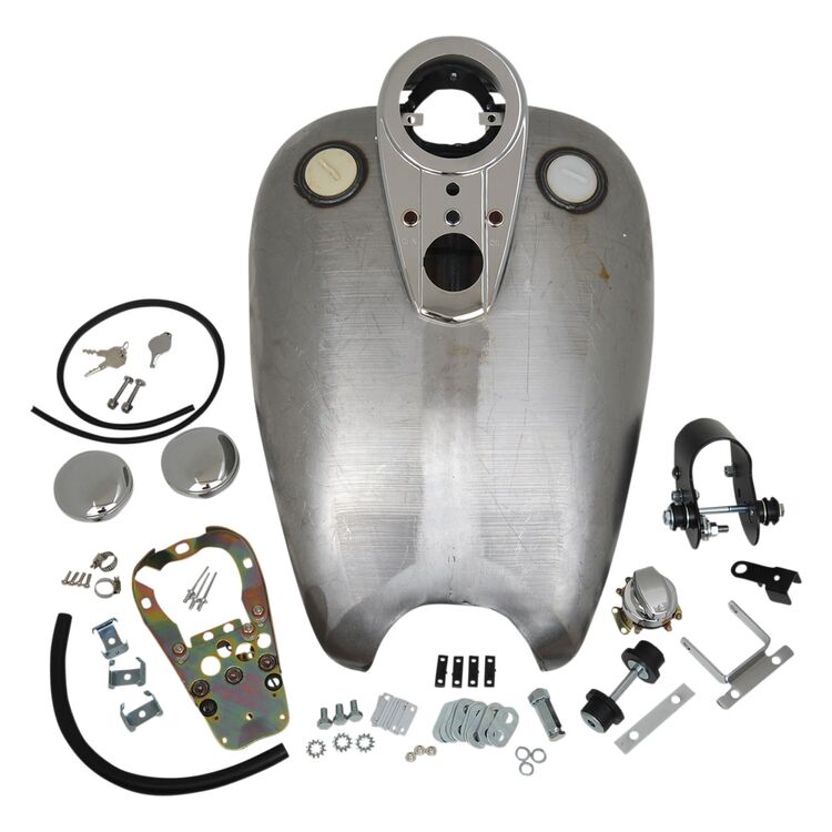 Drag Specialties Extended Quick Bob Tank Kit For Harley Sportster 1995-2003 - Image 3