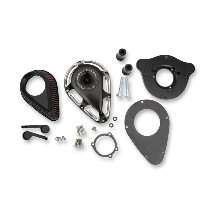 Performance Machine Jet Air Cleaner Intake For Harley Big Twin 1993-2017