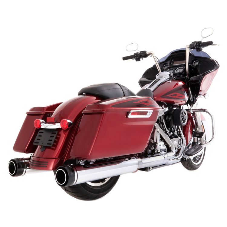 Rinehart 4 1/2" MotoPro 45 Slip-On Mufflers For Harley Touring 1995-2016