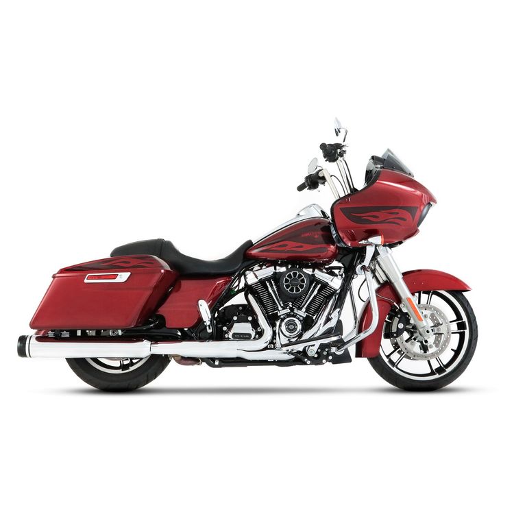 Rinehart 4 1/2" MotoPro 45 Slip-On Mufflers For Harley Touring 1995-2016 - Image 2