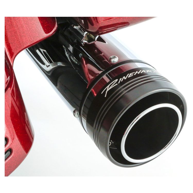Rinehart 4 1/2" MotoPro 45 Slip-On Mufflers For Harley Touring 1995-2016 - Image 4