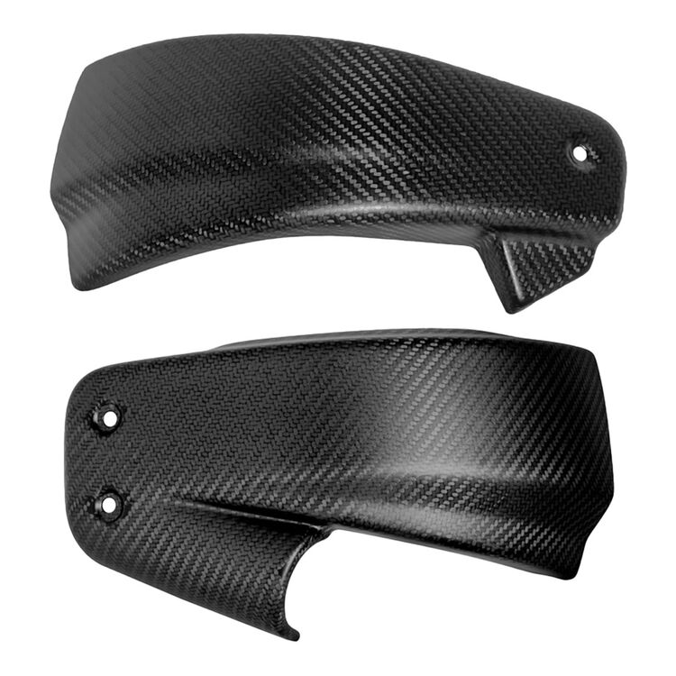Saddlemen Carbon Fiber Side Covers For Harley Softail With Remote Shock 2018-2024