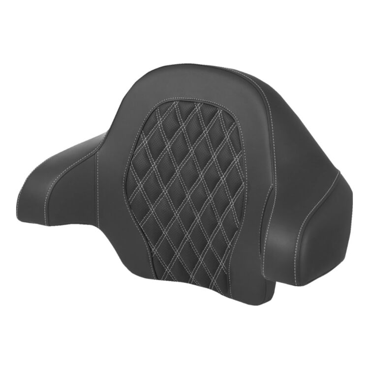 Saddlemen RoadSofa LS Lattice Stitch Tour Pack Backrest Pad For Harley Touring 2014-2026 - Image 5